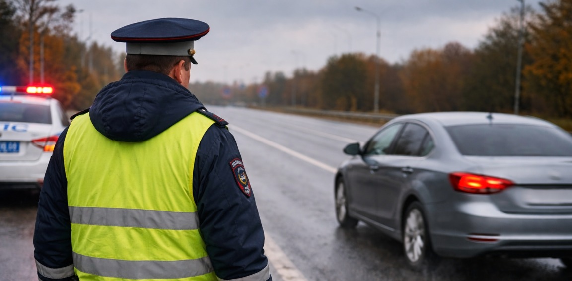 Прекращение административного производства по делу о нарушении правил регистрации транспортного средства